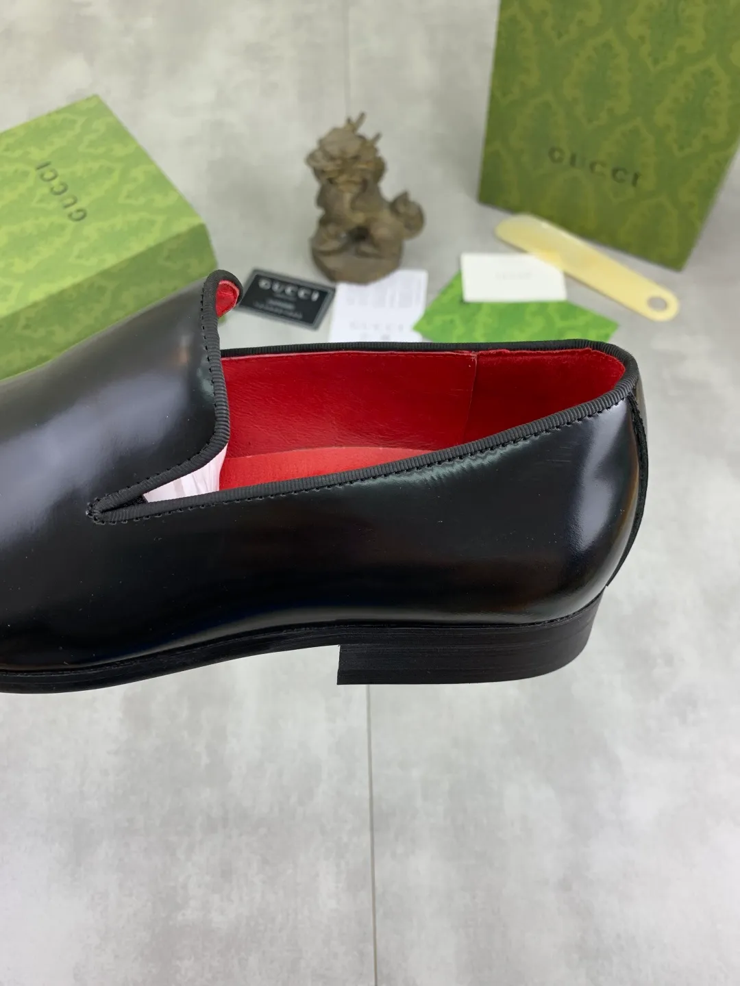Men's Men's Shoes 💰P542 [New Style] 💰💎💎💎 [Gucci] GUCCI high-end men's formal business leather shoes, original order 1:1! Original imported high-end calfskin, original metal buckle, imported first-layer pigskin lining for feet, original high-end outsole, men's shoe size: 38-44